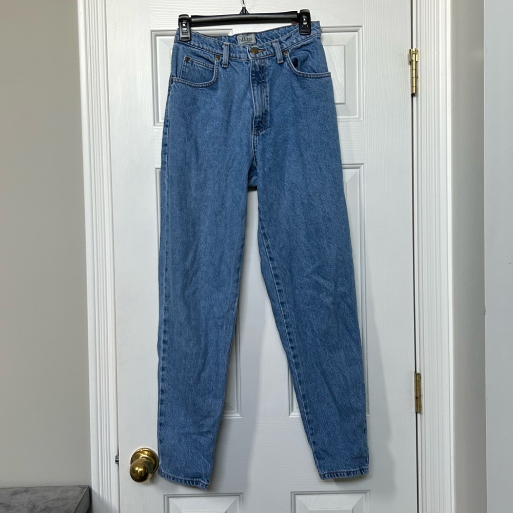 Vintage Bass Straight Leg Baggy Mom 90’s Style Jeans Women’s size 8